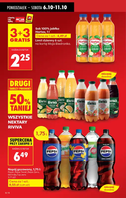 Biedronka - gazetka promocyjna Od poniedziałku od poniedziałku 06.10 do niedzieli 12.10 - strona 14