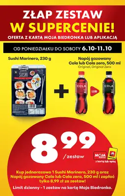 Biedronka - gazetka promocyjna Od poniedziałku, Z ladą tradycyjną od poniedziałku 06.10 do niedzieli 12.10 - strona 84