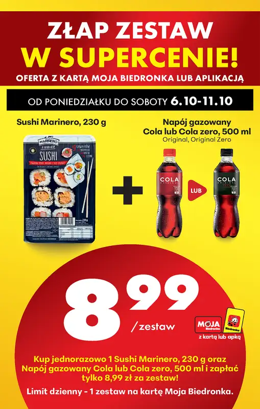 Biedronka - gazetka promocyjna Od poniedziałku, Z ladą tradycyjną od poniedziałku 06.10 do niedzieli 12.10 - strona 84