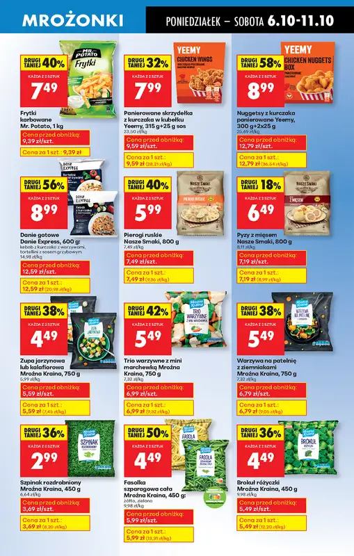 Biedronka - gazetka promocyjna Od poniedziałku, Z ladą tradycyjną od poniedziałku 06.10 do niedzieli 12.10 - strona 49