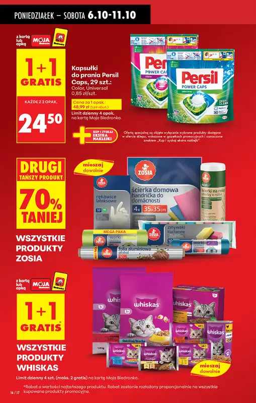 Biedronka - gazetka promocyjna Od poniedziałku, Z ladą tradycyjną od poniedziałku 06.10 do niedzieli 12.10 - strona 18