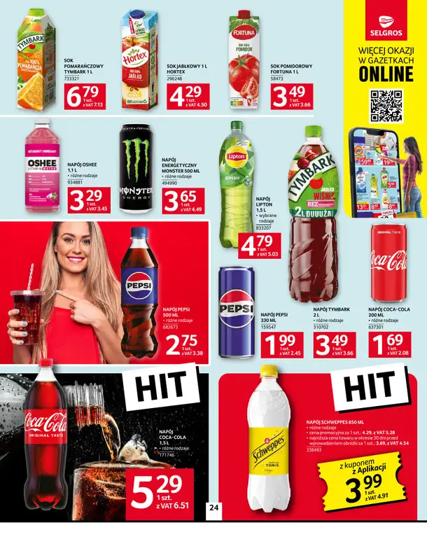Selgros - gazetka promocyjna Oferta spożywcza od czwartku 09.10 do środy 22.10 - strona 24