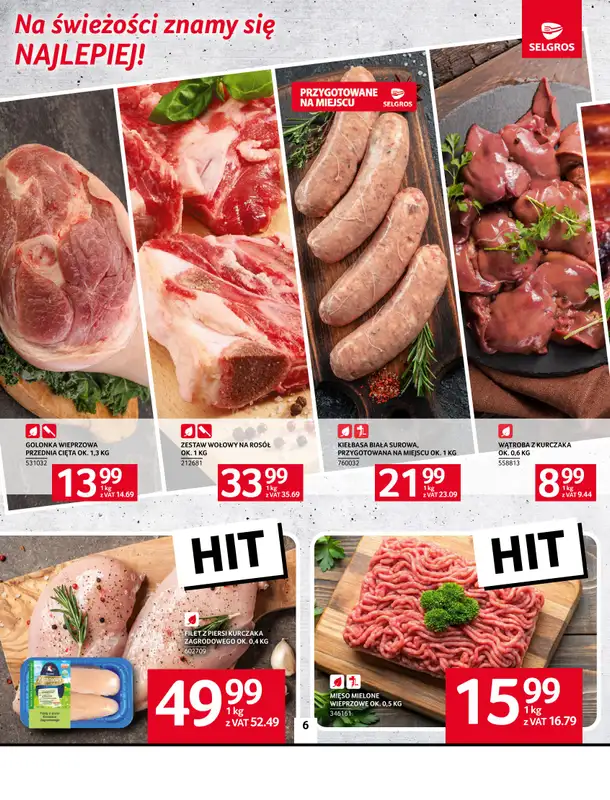 Selgros - gazetka promocyjna Oferta spożywcza od czwartku 09.10 do środy 22.10 - strona 6