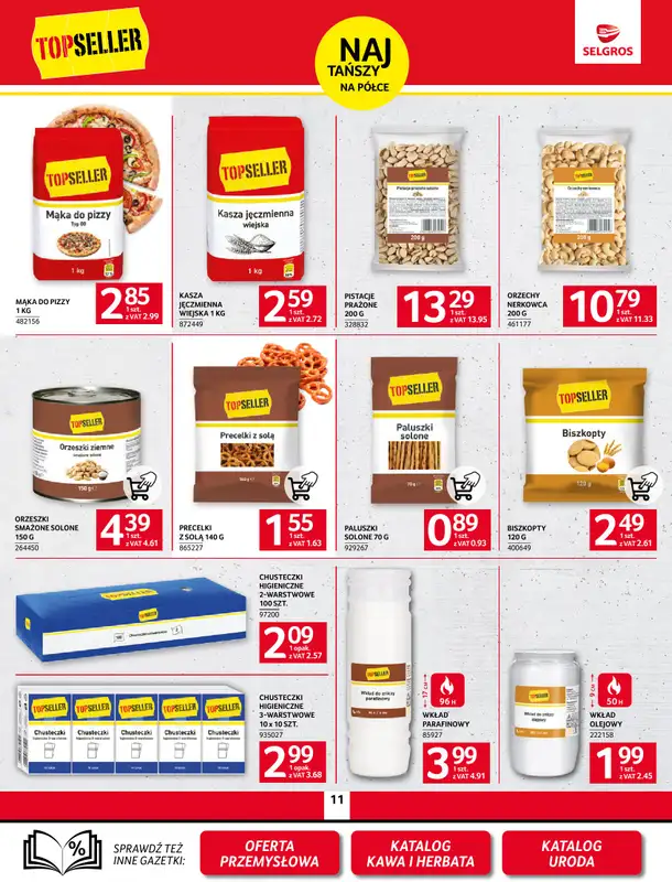 Selgros - gazetka promocyjna Oferta spożywcza od czwartku 09.10 do środy 22.10 - strona 11