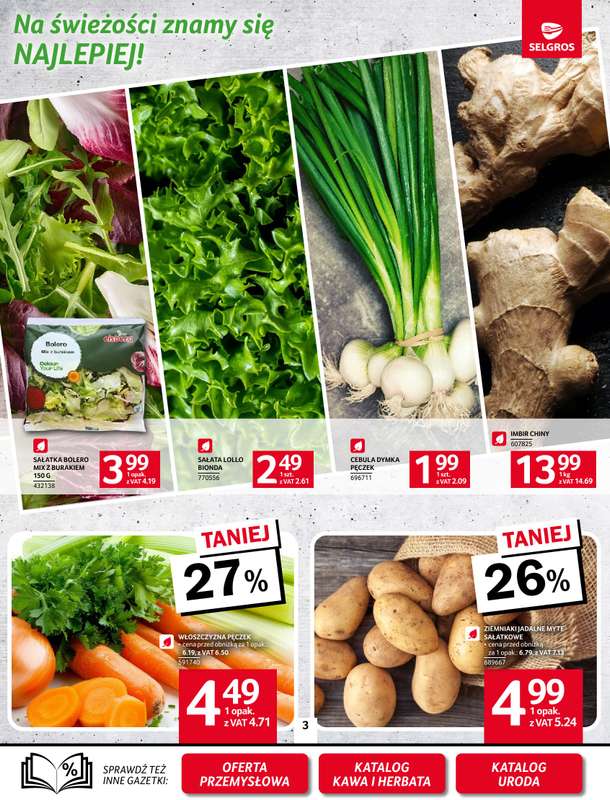 Selgros - gazetka promocyjna Oferta spożywcza od czwartku 09.10 do środy 22.10 - strona 3