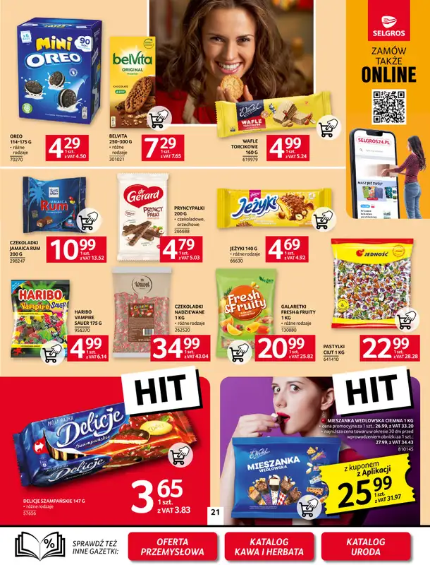 Selgros - gazetka promocyjna Oferta spożywcza od czwartku 09.10 do środy 22.10 - strona 21
