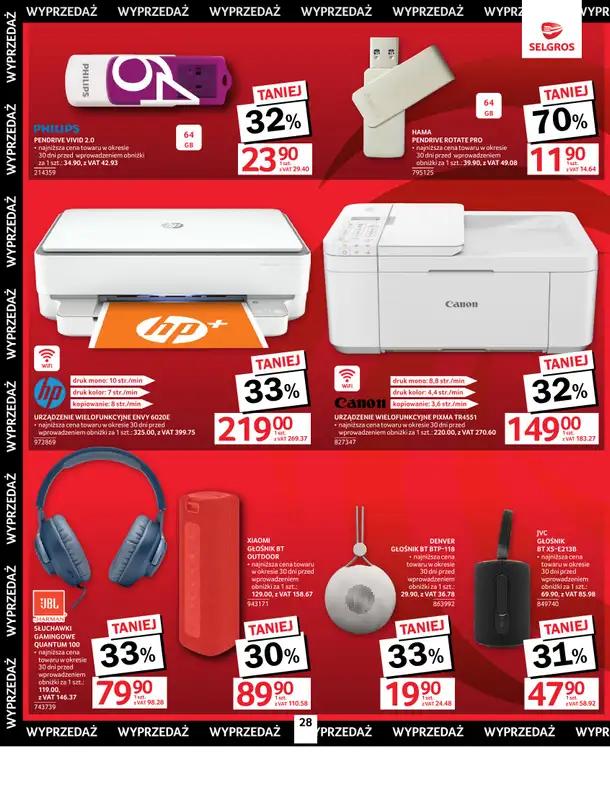 Selgros - gazetka promocyjna Oferta przemysłowa od czwartku 09.10 do środy 22.10 - strona 28