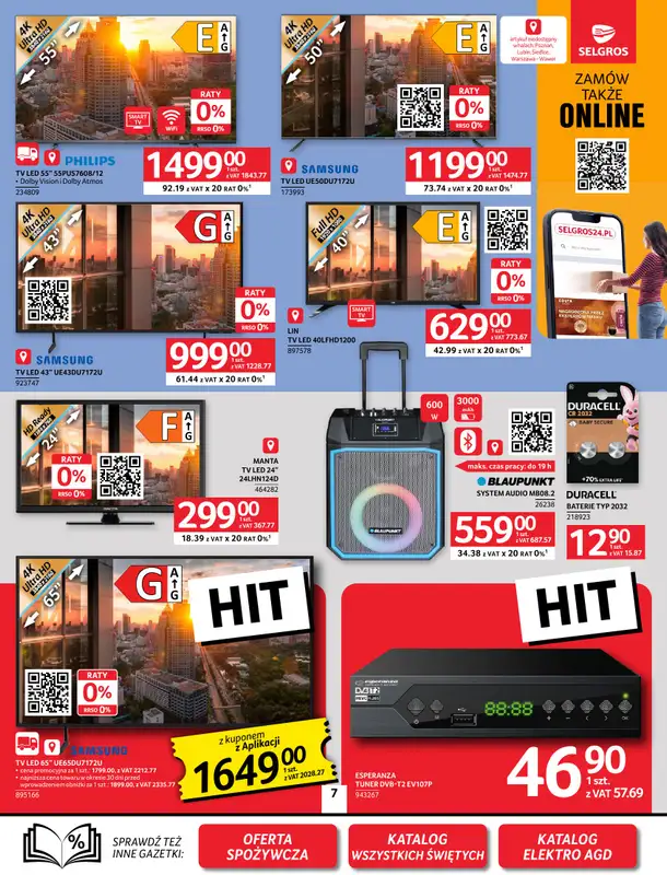 Selgros - gazetka promocyjna Oferta przemysłowa od czwartku 09.10 do środy 22.10 - strona 7