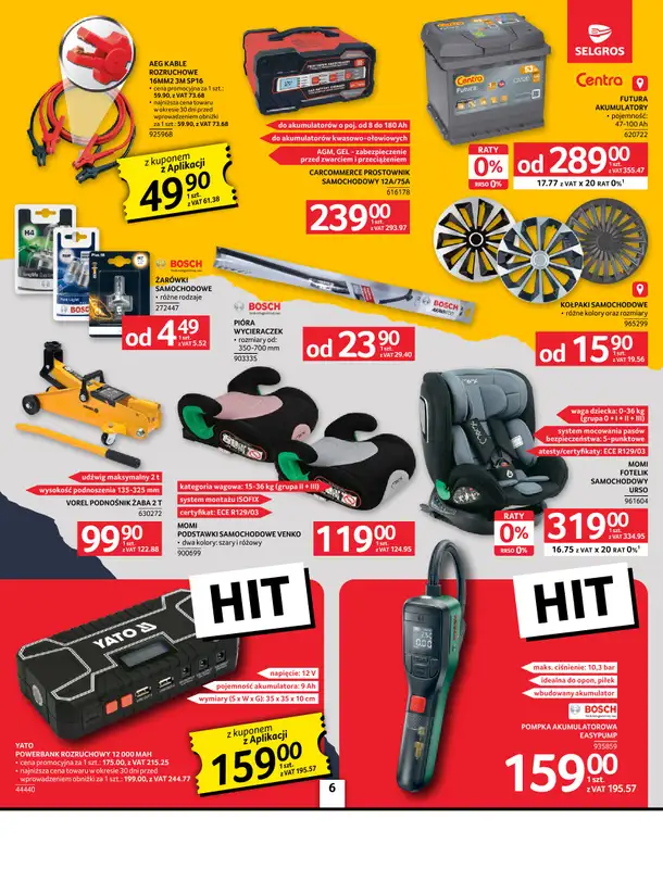 Selgros - gazetka promocyjna Oferta przemysłowa od czwartku 09.10 do środy 22.10 - strona 6