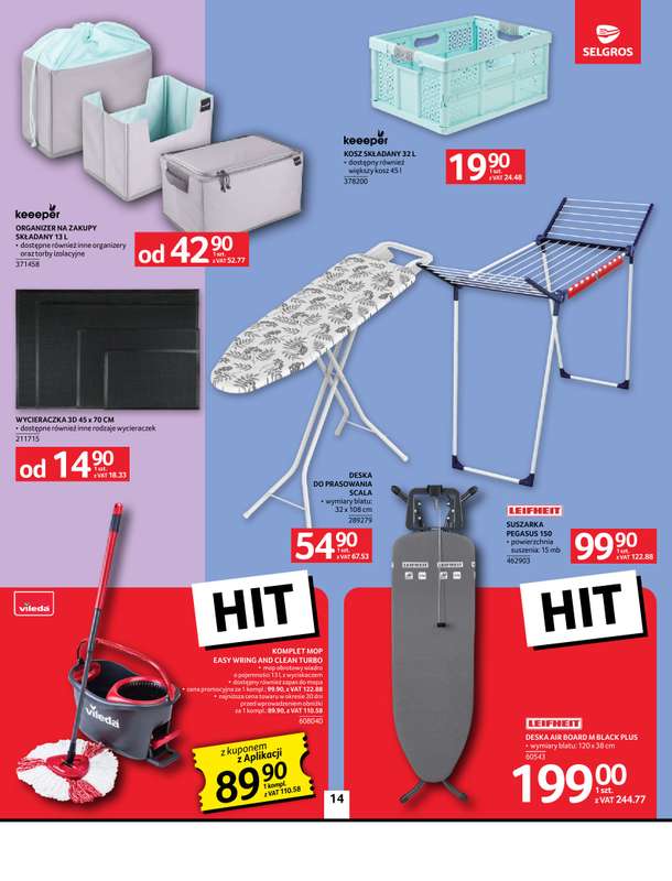 Selgros - gazetka promocyjna Oferta przemysłowa od czwartku 09.10 do środy 22.10 - strona 14