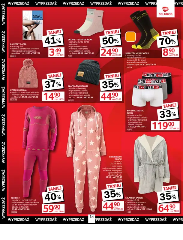Selgros - gazetka promocyjna Oferta przemysłowa od czwartku 09.10 do środy 22.10 - strona 34
