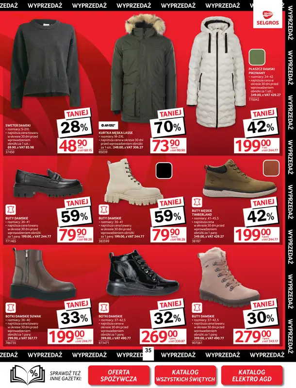 Selgros - gazetka promocyjna Oferta przemysłowa od czwartku 09.10 do środy 22.10 - strona 35