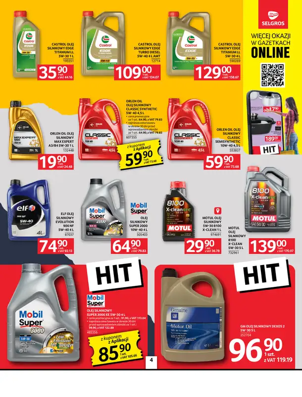 Selgros - gazetka promocyjna Oferta przemysłowa od czwartku 09.10 do środy 22.10 - strona 4