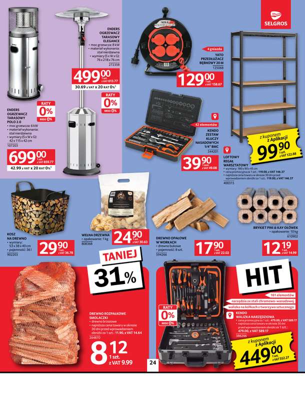 Selgros - gazetka promocyjna Oferta przemysłowa od czwartku 09.10 do środy 22.10 - strona 24