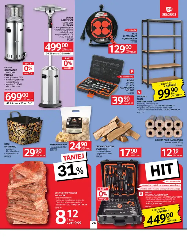 Selgros - gazetka promocyjna Oferta przemysłowa od czwartku 09.10 do środy 22.10 - strona 24