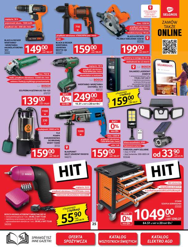 Selgros - gazetka promocyjna Oferta przemysłowa od czwartku 09.10 do środy 22.10 - strona 25