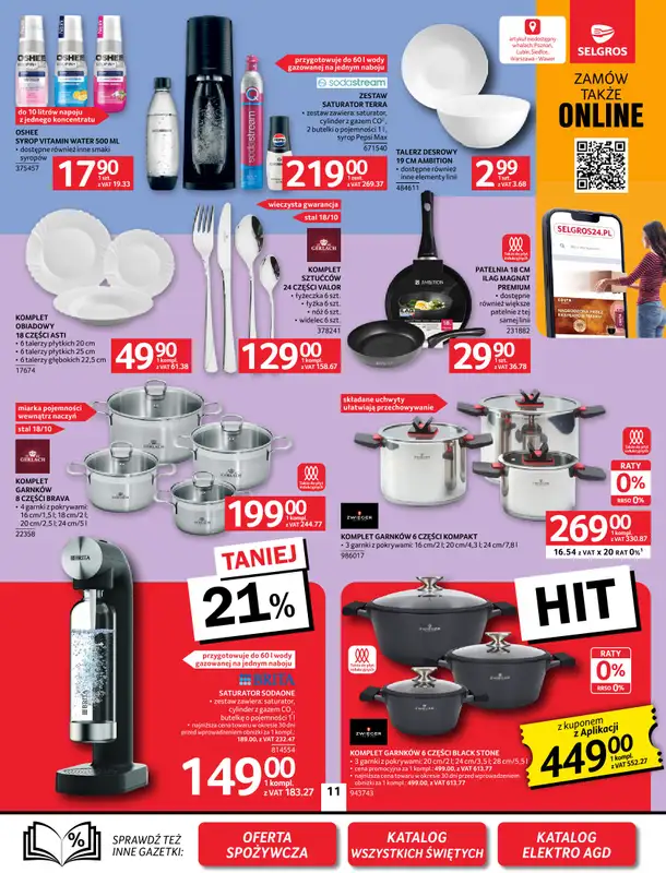 Selgros - gazetka promocyjna Oferta przemysłowa od czwartku 09.10 do środy 22.10 - strona 11