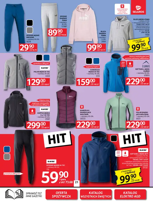 Selgros - gazetka promocyjna Oferta przemysłowa od czwartku 09.10 do środy 22.10 - strona 21