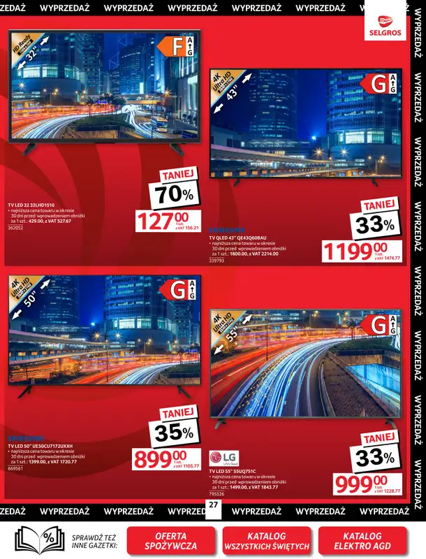 Selgros - gazetka promocyjna Oferta przemysłowa od czwartku 09.10 do środy 22.10 - strona 27