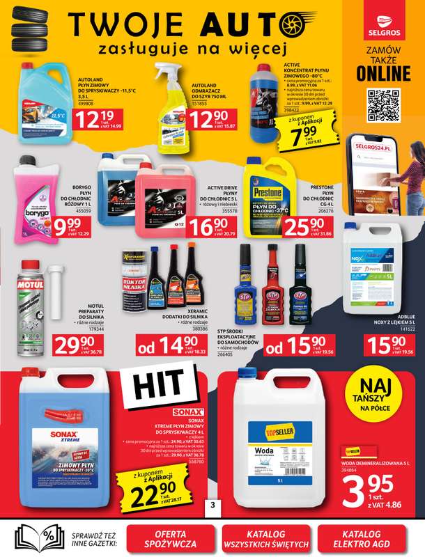 Selgros - gazetka promocyjna Oferta przemysłowa od czwartku 09.10 do środy 22.10 - strona 3
