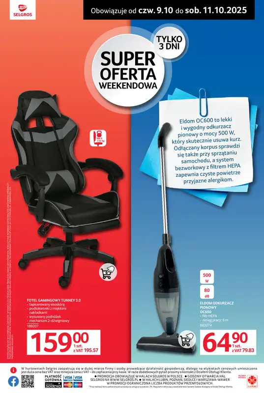Selgros - gazetka promocyjna Oferta weekendowa od czwartku 09.10 do soboty 11.10 - strona 2