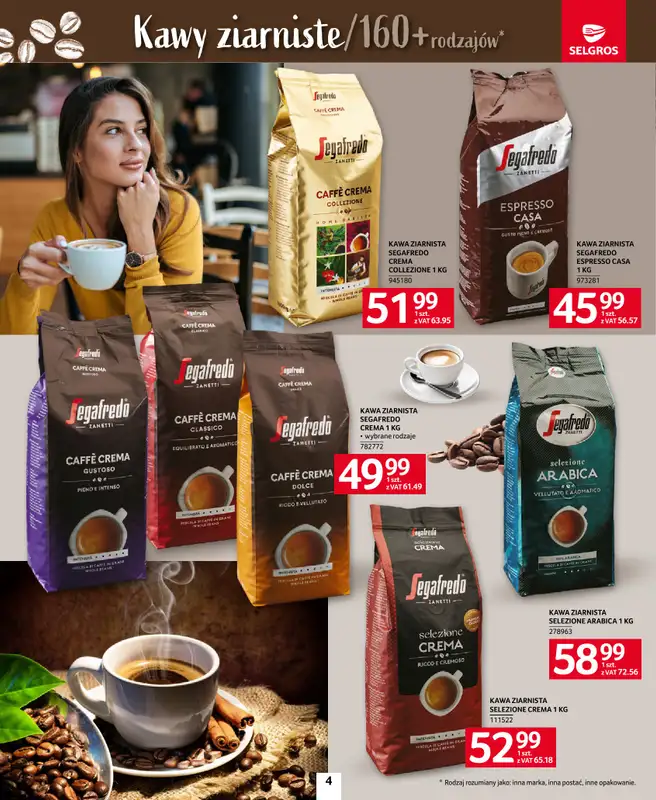 Selgros - gazetka promocyjna Katalog Kawa i Herbata od czwartku 09.10 do środy 22.10 - strona 4