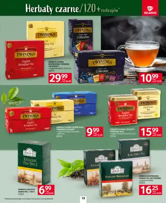 Selgros - gazetka promocyjna Katalog Kawa i Herbata od czwartku 09.10 do środy 22.10 - strona 19 Selgros - gazetka promocyjna Katalog Kawa i Herbata od czwartku 09.10 do środy 22.10 - strona 19