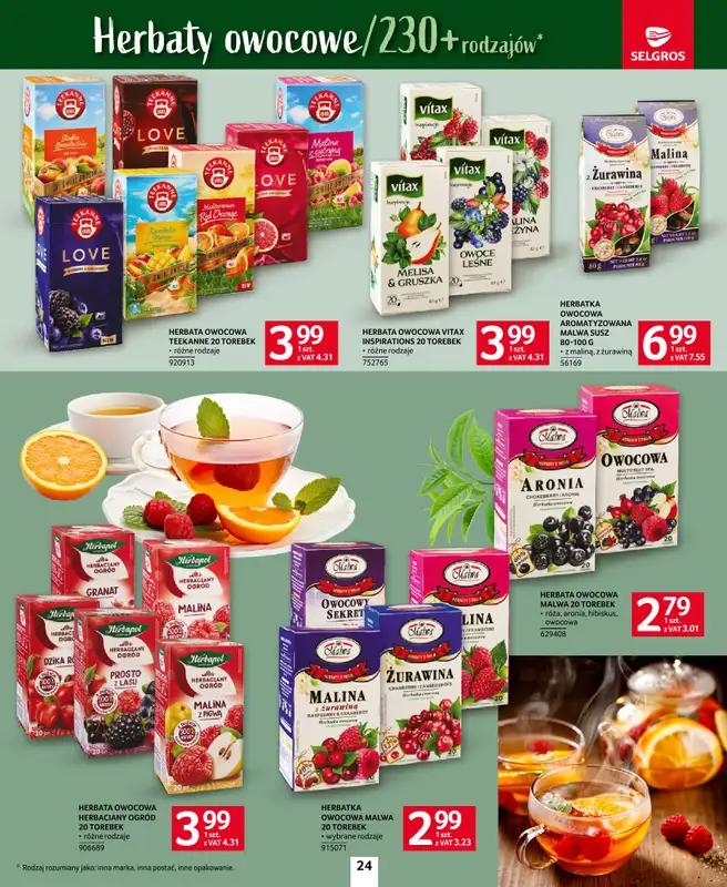 Selgros - gazetka promocyjna Katalog Kawa i Herbata od czwartku 09.10 do środy 22.10 - strona 24