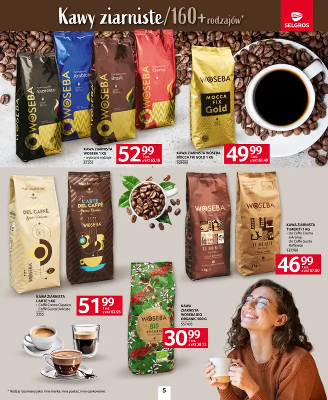 Selgros - gazetka promocyjna Katalog Kawa i Herbata od czwartku 09.10 do środy 22.10 - strona 5