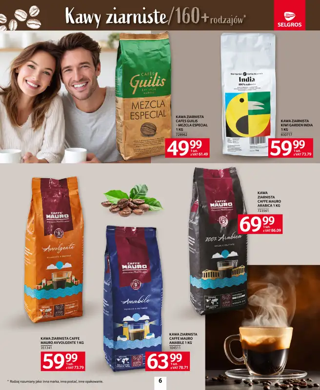 Selgros - gazetka promocyjna Katalog Kawa i Herbata od czwartku 09.10 do środy 22.10 - strona 6