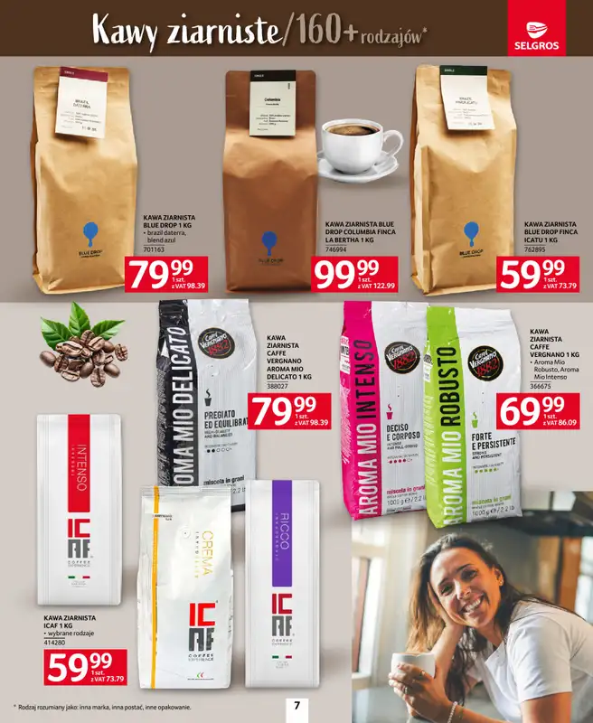 Selgros - gazetka promocyjna Katalog Kawa i Herbata od czwartku 09.10 do środy 22.10 - strona 7