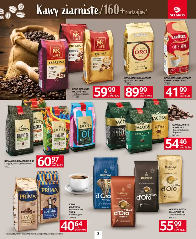 Selgros - gazetka promocyjna Katalog Kawa i Herbata   - strona 2