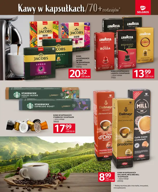 Selgros - gazetka promocyjna Katalog Kawa i Herbata od czwartku 09.10 do środy 22.10 - strona 15
