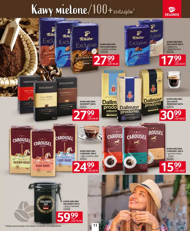 Selgros - gazetka promocyjna Katalog Kawa i Herbata od czwartku 09.10 do środy 22.10 - strona 11