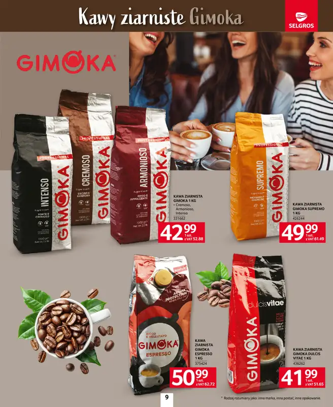 Selgros - gazetka promocyjna Katalog Kawa i Herbata od czwartku 09.10 do środy 22.10 - strona 9