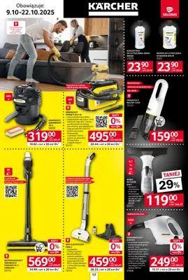 Selgros - gazetka promocyjna Katalog Elektro AGD od czwartku 09.10 do środy 22.10 - strona 17 Selgros - gazetka promocyjna Katalog Elektro AGD od czwartku 09.10 do środy 22.10 - strona 17