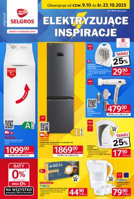 Selgros - gazetka promocyjna Katalog Elektro AGD od czwartku 09.10 do środy 22.10