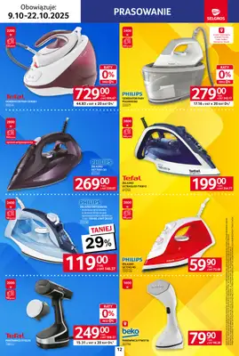 Selgros - gazetka promocyjna Katalog Elektro AGD od czwartku 09.10 do środy 22.10 - strona 12 Selgros - gazetka promocyjna Katalog Elektro AGD od czwartku 09.10 do środy 22.10 - strona 12