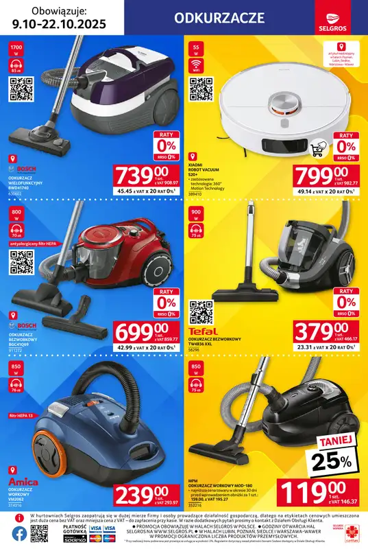Selgros - gazetka promocyjna Katalog Elektro AGD od czwartku 09.10 do środy 22.10 - strona 10