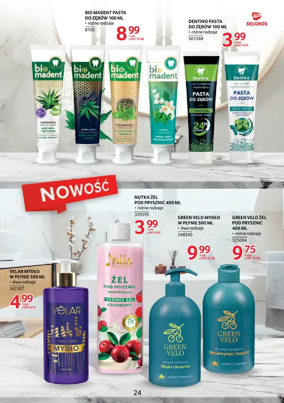 Selgros - gazetka promocyjna Katalog Markowe Produkty od czwartku 09.10 do środy 22.10 - strona 24