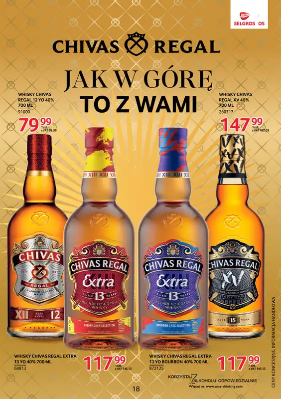 Selgros - gazetka promocyjna Katalog Markowe Produkty od czwartku 09.10 do środy 22.10 - strona 18