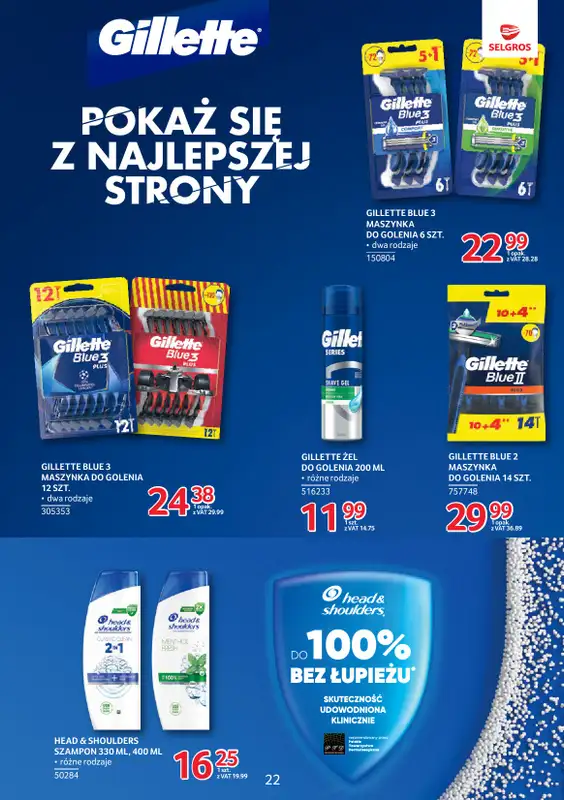 Selgros - gazetka promocyjna Katalog Markowe Produkty od czwartku 09.10 do środy 22.10 - strona 22