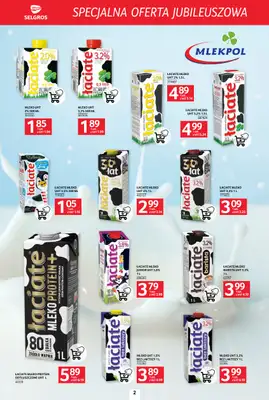 Selgros - gazetka promocyjna Specjalna Oferta Jubileuszowa od czwartku 09.10 do środy 22.10 - strona 2 Selgros - gazetka promocyjna Specjalna Oferta Jubileuszowa od czwartku 09.10 do środy 22.10 - strona 2