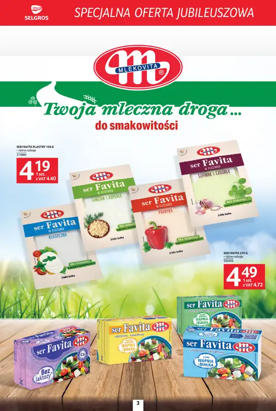 Selgros - gazetka promocyjna Specjalna Oferta Jubileuszowa   - strona 3