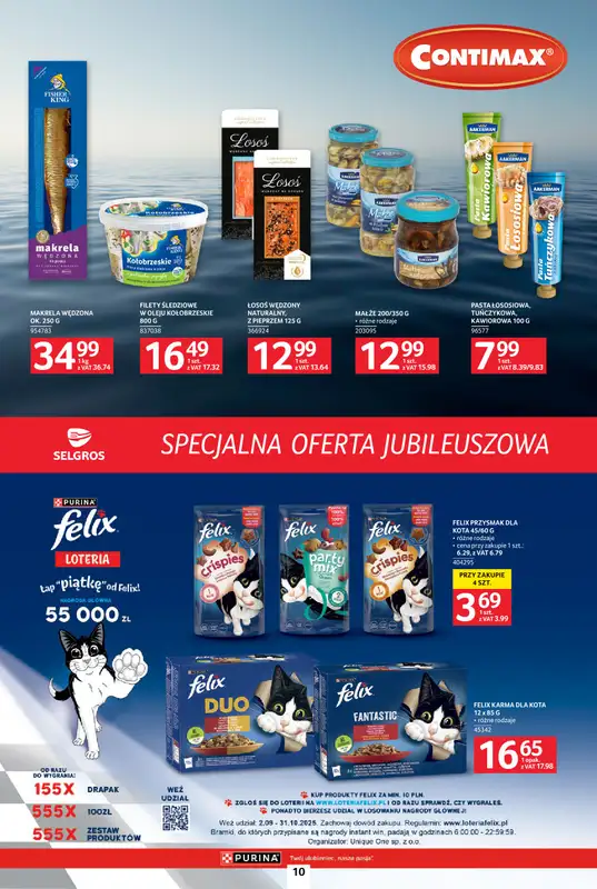 Selgros - gazetka promocyjna Specjalna Oferta Jubileuszowa od czwartku 09.10 do środy 22.10 - strona 10