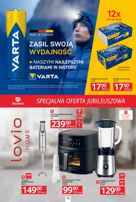 Selgros - gazetka promocyjna Specjalna Oferta Jubileuszowa od czwartku 09.10 do środy 22.10 - strona 12 Selgros - gazetka promocyjna Specjalna Oferta Jubileuszowa od czwartku 09.10 do środy 22.10 - strona 12