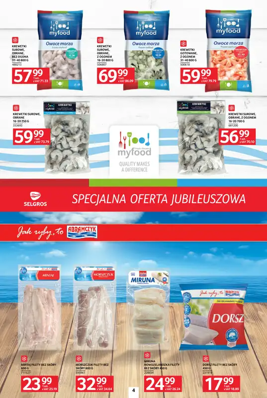 Selgros - gazetka promocyjna Specjalna Oferta Jubileuszowa od czwartku 09.10 do środy 22.10 - strona 4