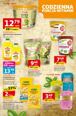Auchan - gazetka promocyjna Gazetka Wielkie przeboje cenowe Hipermarket Auchan  do środy 15.10 - strona 13