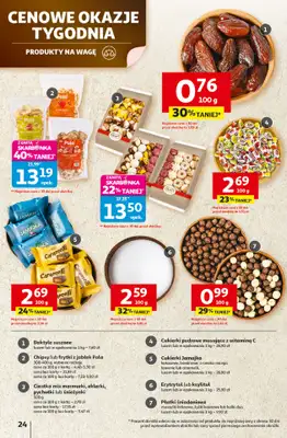 Auchan - gazetka promocyjna Gazetka Wielkie przeboje cenowe Hipermarket Auchan  do środy 15.10 - strona 24