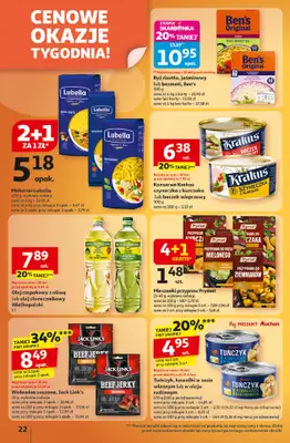 Auchan - gazetka promocyjna Gazetka Wielkie przeboje cenowe Hipermarket Auchan  do środy 15.10 - strona 22